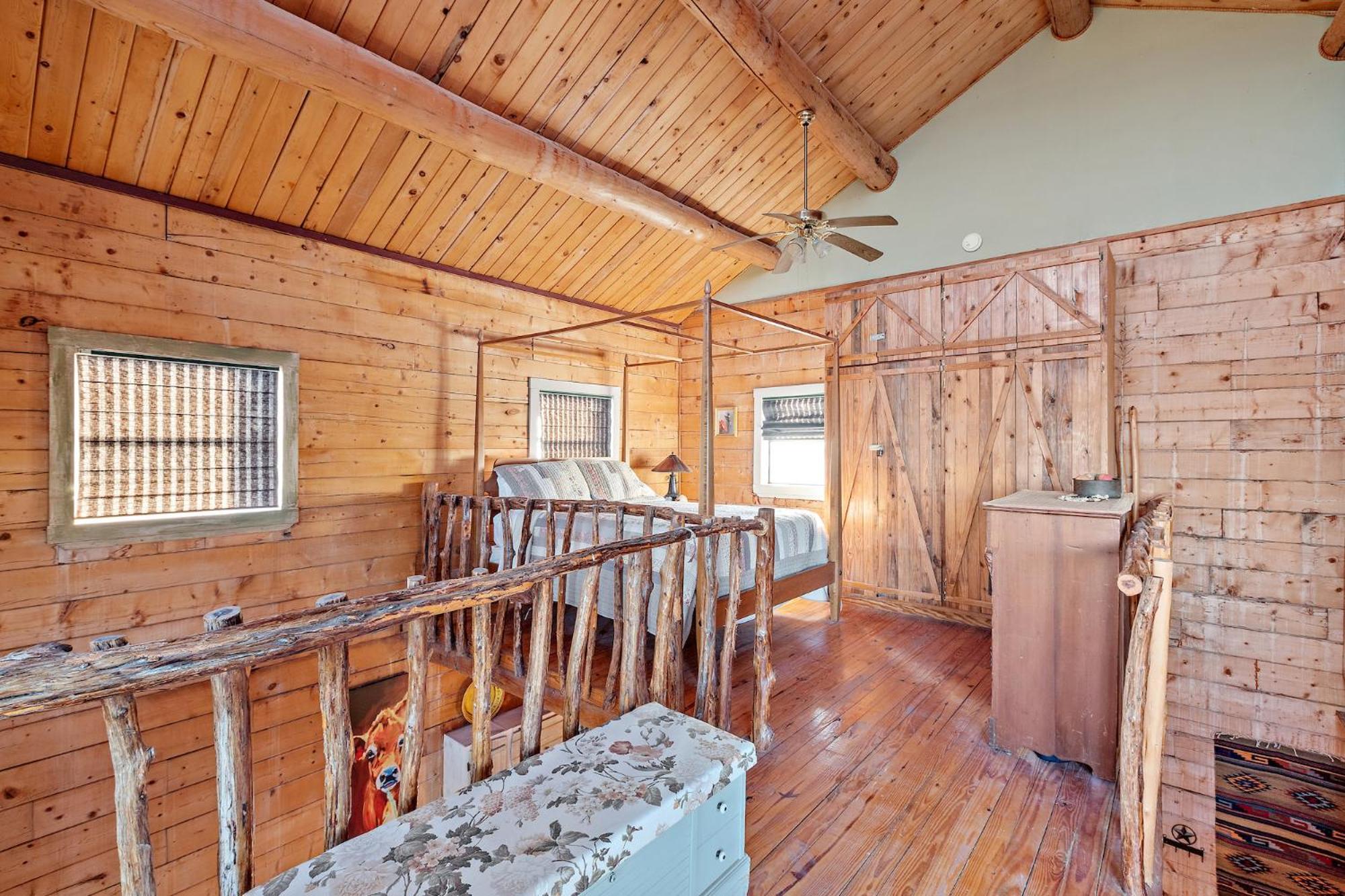 Mighty Oak Log Cabin Fredericksburg Exterior foto