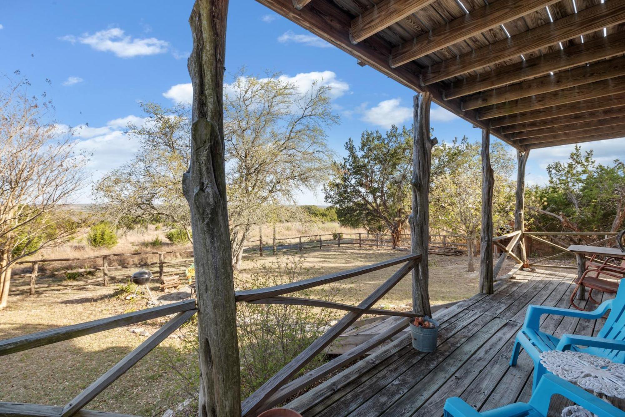 Mighty Oak Log Cabin Fredericksburg Exterior foto