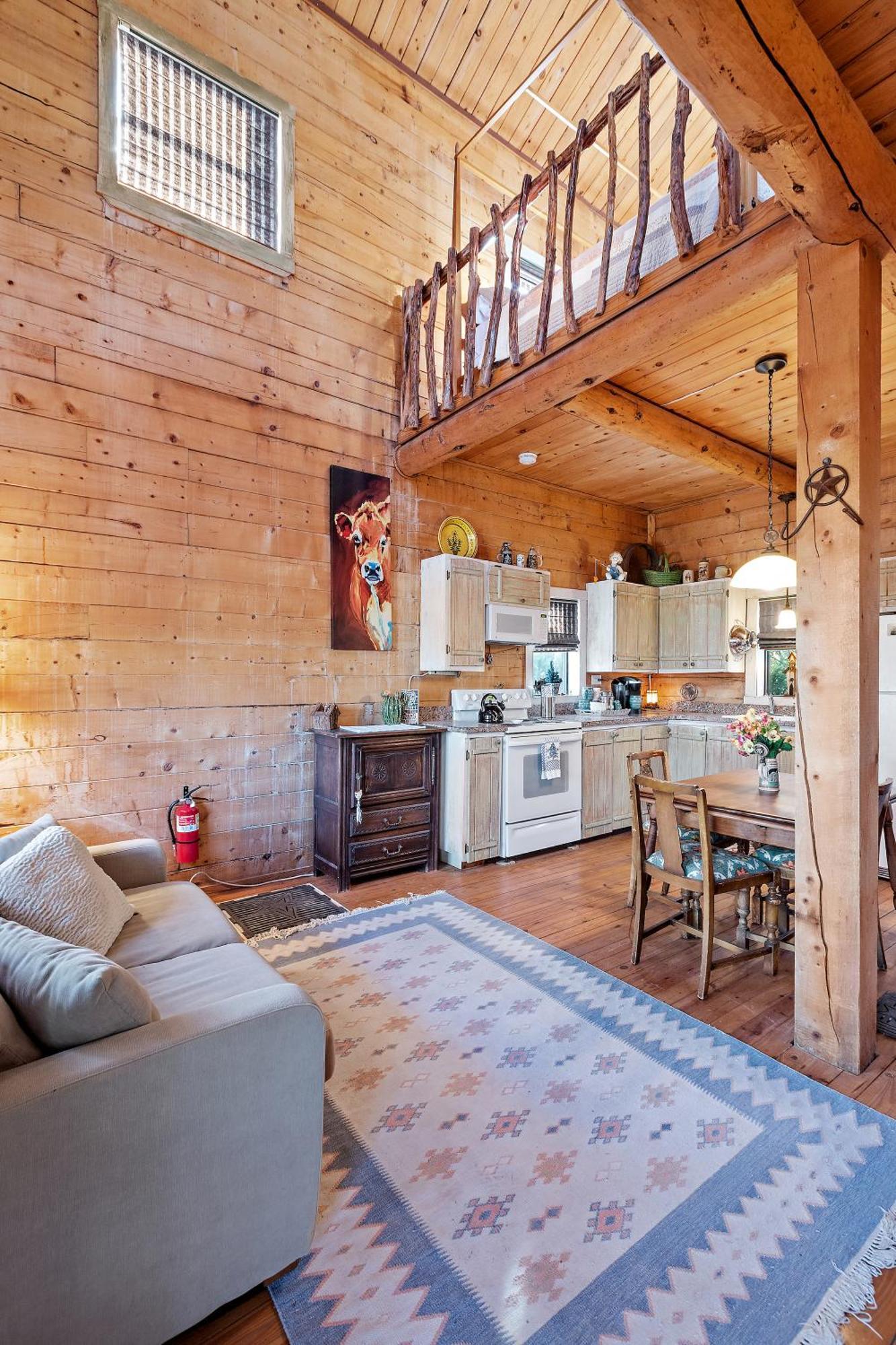 Mighty Oak Log Cabin Fredericksburg Exterior foto