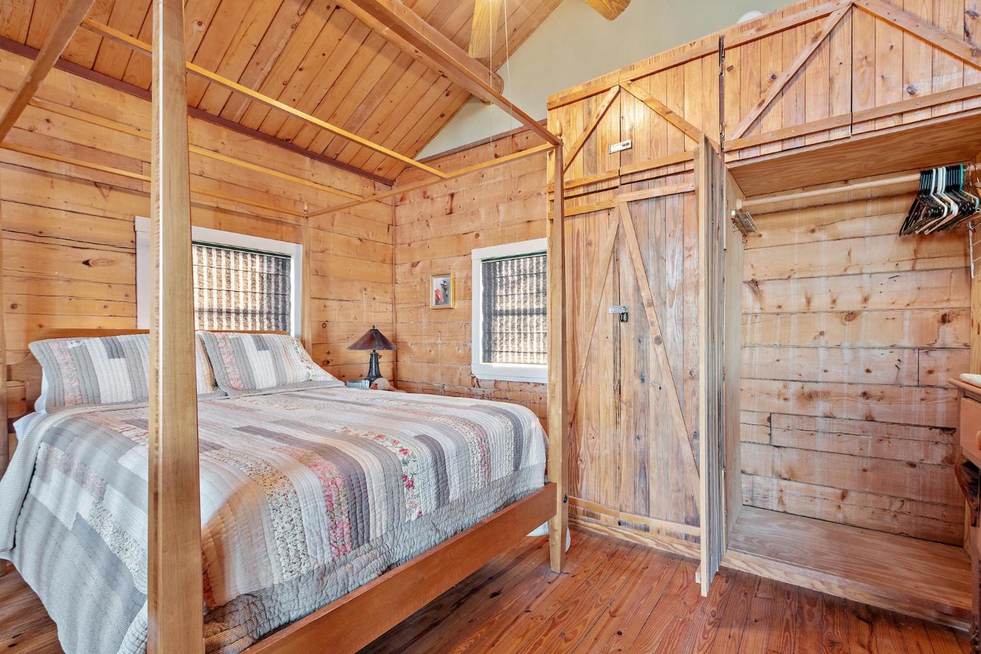 Mighty Oak Log Cabin Fredericksburg Exterior foto