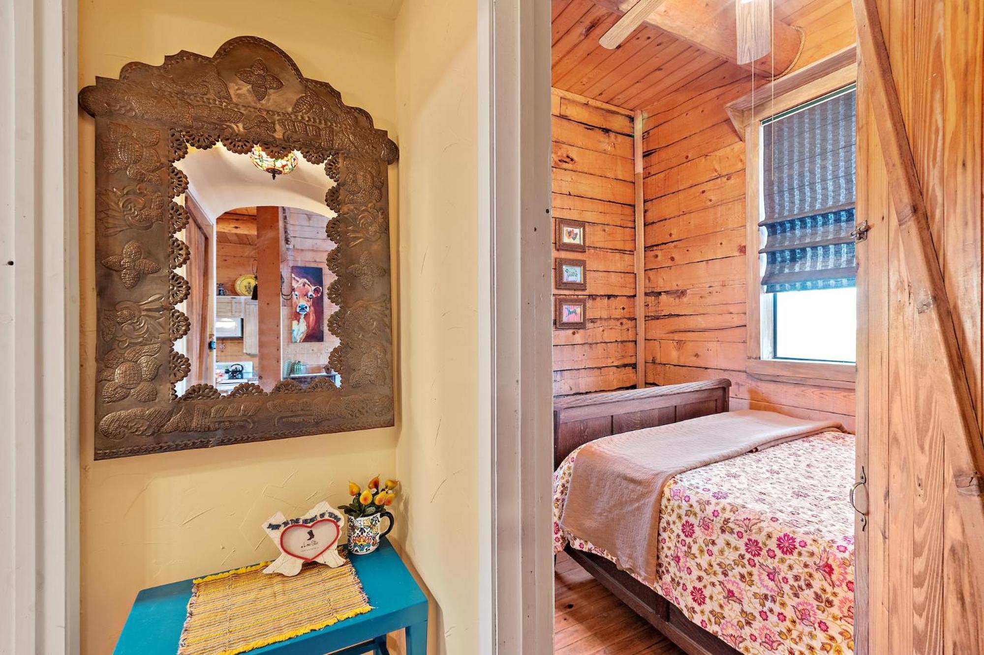 Mighty Oak Log Cabin Fredericksburg Exterior foto